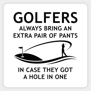 Golfers Extra Pants Sticker